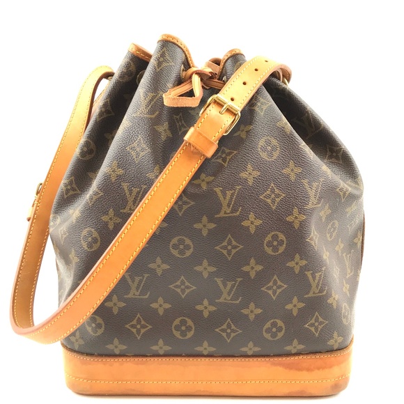 Louis Vuitton Handbags - Bucket  Brown Coated Canvas Shoulder Bag